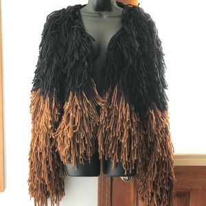 Cute winter shaggy jacket from Nasty Gal!